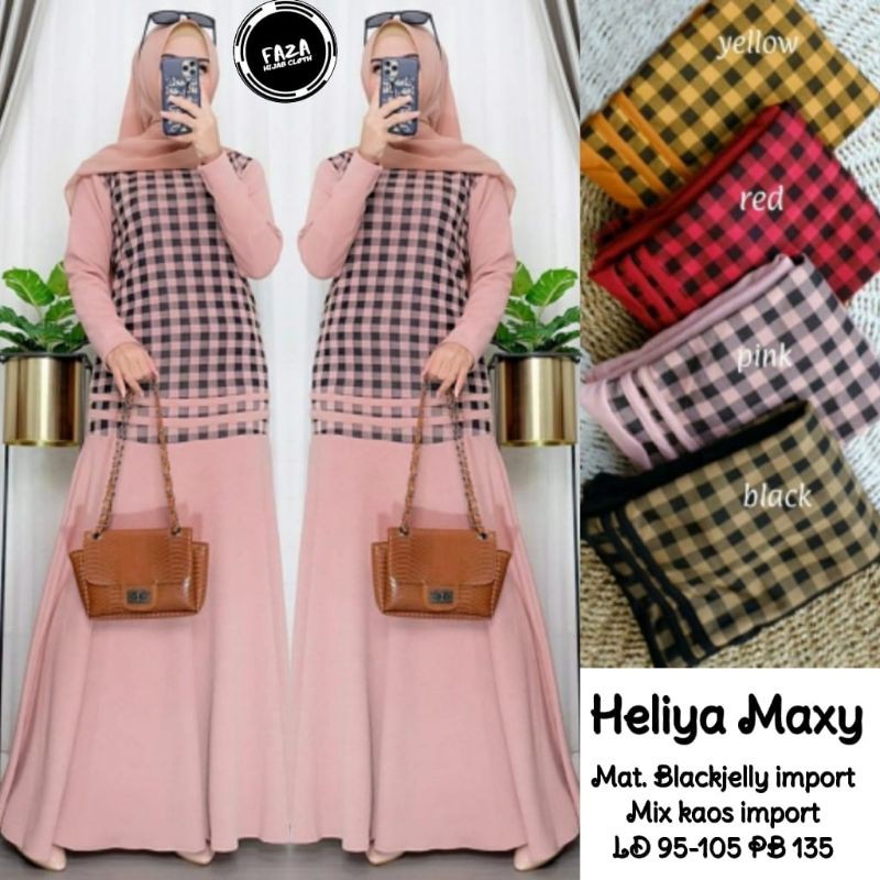 Gamis Maxy - Heliya Maxy Gamis