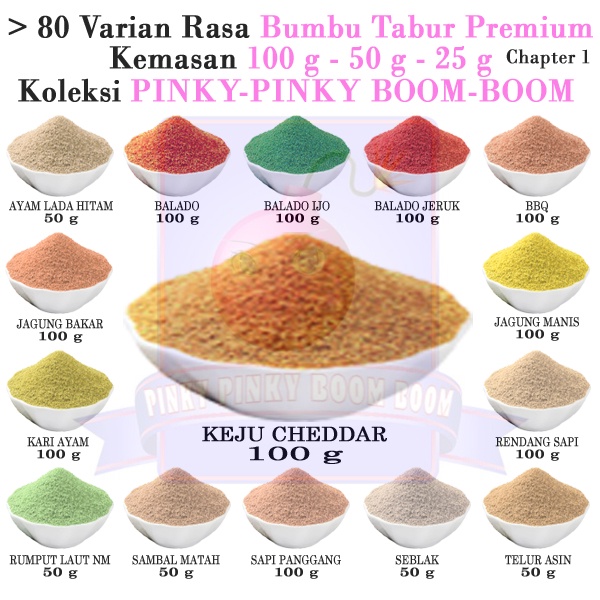 (Beli 10 Gratis 1) Bumbu Tabur &gt; 55 Rasa Pilihan Halaman 1 PB2