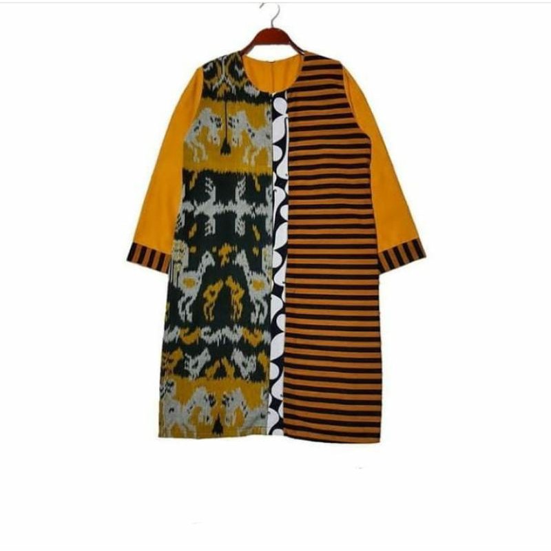 tunik tenun,dress tenun,dress batik,dress lurik,tunik wanita, dres wanita,dress wanita modern