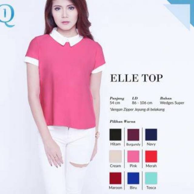 Elle Top / Blouse Elle / Scuba Elle Top