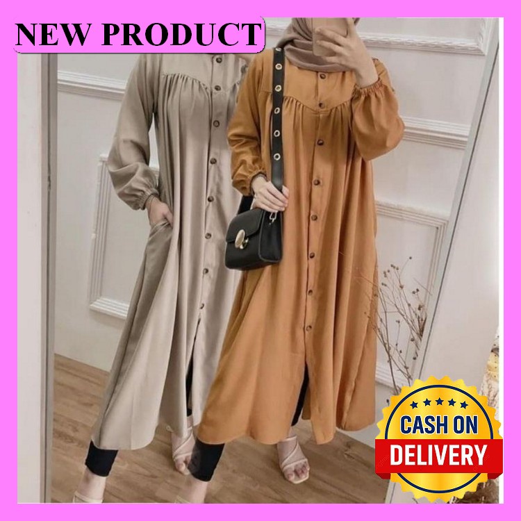 17Wear Blouse Wanita Terbaru 2022 Import Baju Atasan Wanita Terba Zf59 Baju Muslim Syari Wanita Ter