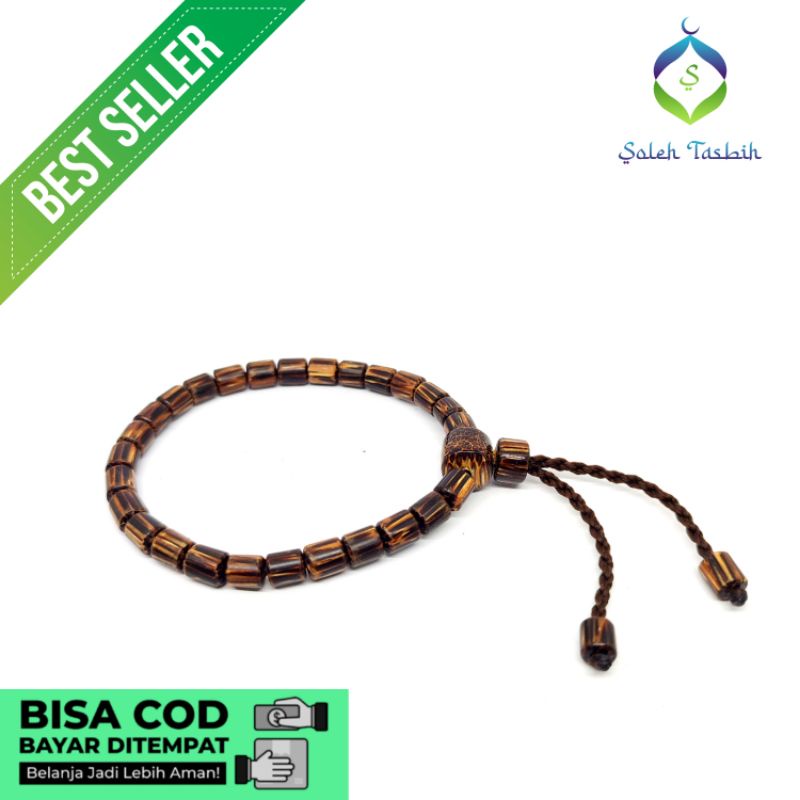 Gelang Liwung Macan Motif Tabung Size 6mm Dan Size 6mmx8mm_COD