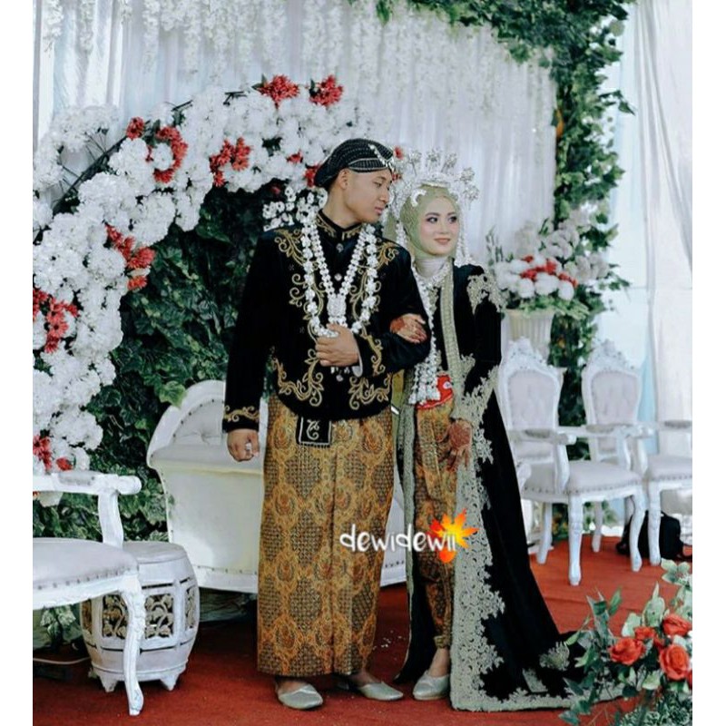 [Sepasang] Jarik Pengantin Prodo - Motif Buntal Melati