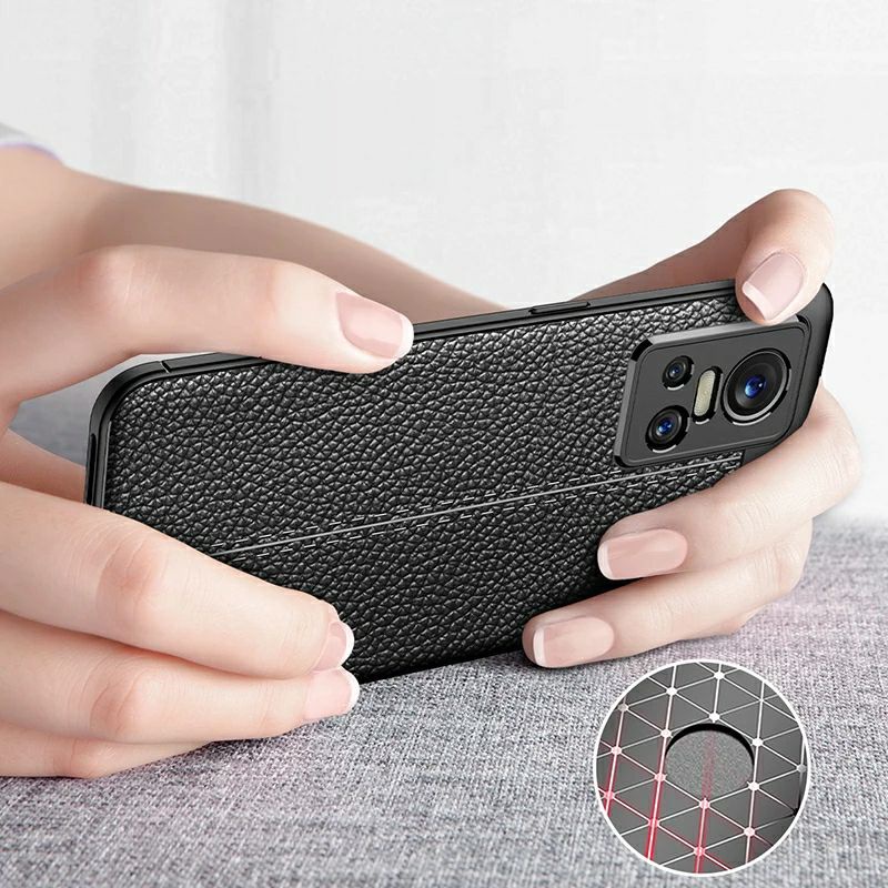 Case Realme GT Neo 3 Softcase Leather Auto focus Original