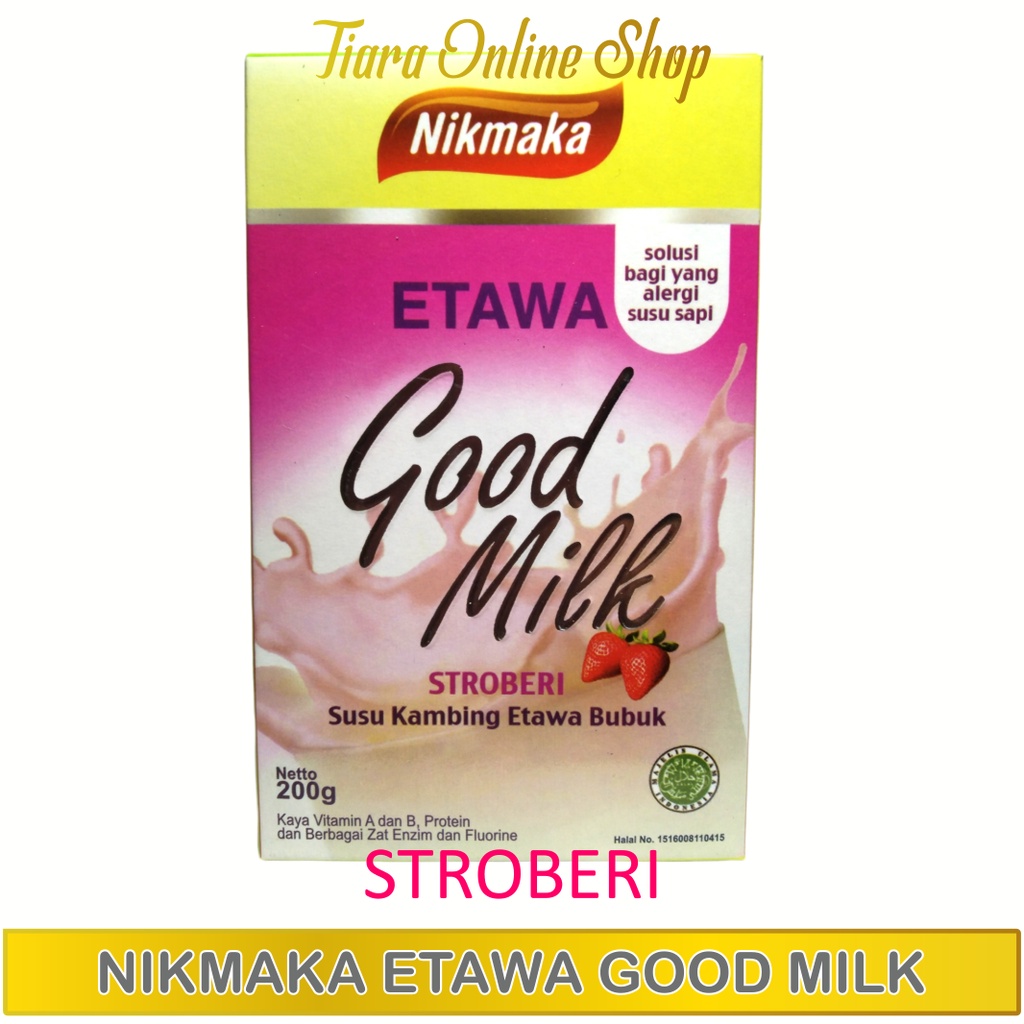 NIKMAKA SUSU KAMBING ETAWA GOOD MILK SUSU BUBUK