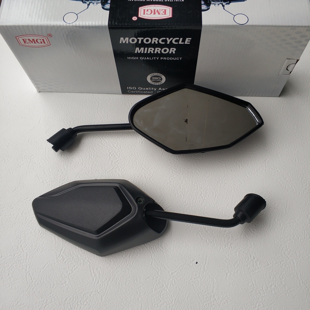 Spion Honda VARIO 125 150 TANGKAI PENDEK merk EMGI mini9232