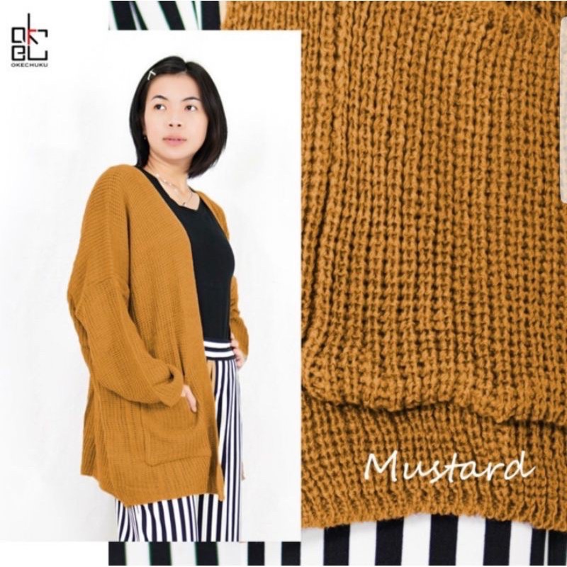 KBS CARDIGAN LAVELLA OVERSIZE