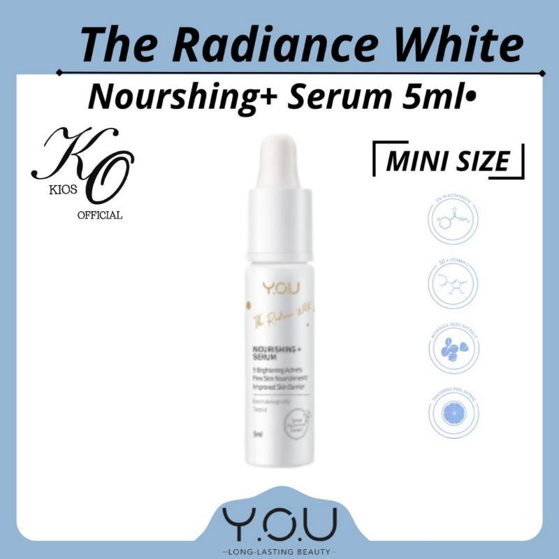 You Radiance White Nourishing+ Serum 5ml Travel Size ( Tester )