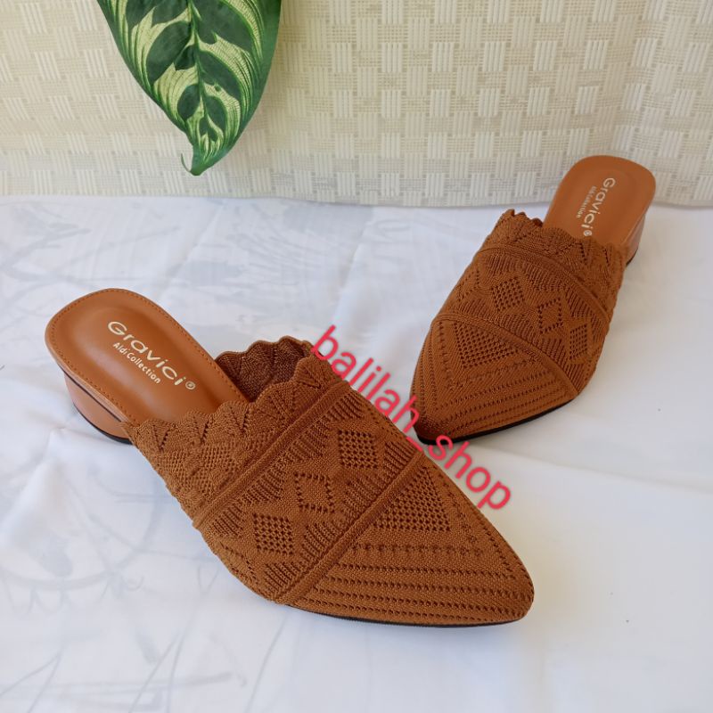 Wedges Wanita AER 25 , Wedges Hak Tahu - Gravici