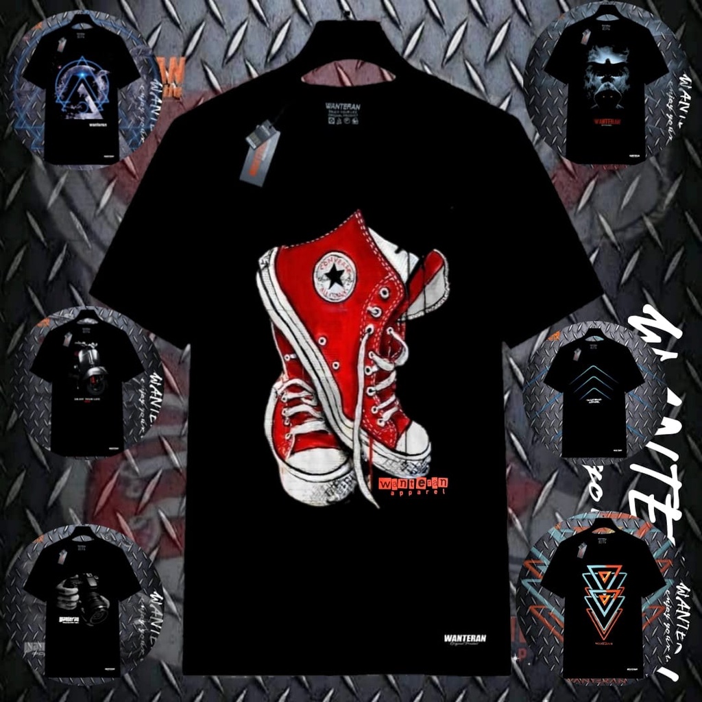 Kaos Distro Bandung Original Voltker Murah / Baju Pria Distro