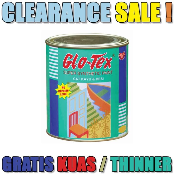

Glotex - Cat Minyak untuk Kayu & Besi dari Pacific Paint