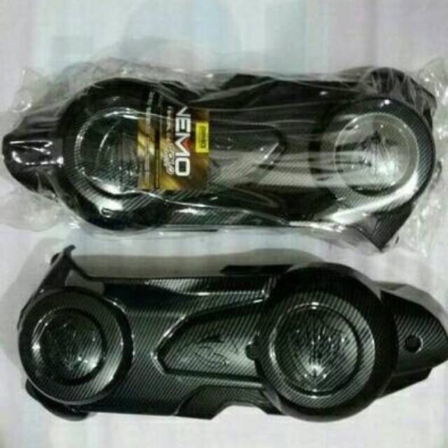 Cover Body Samping Nmax New 2020-2021-2022 Cover Pijakan Body Nmax New 2020-2022 Karbon