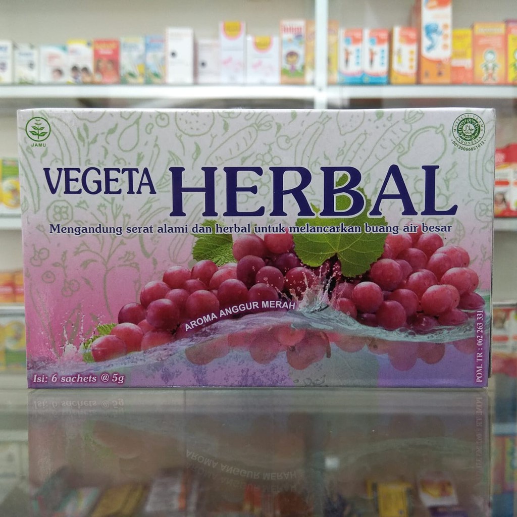 

Vegeta Herbal Anggur Sachet