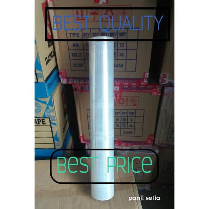 

Best Seller] Stretch Film 50Cm X 120M Plastik Wrapping Strecth Wrap Parcel Buah