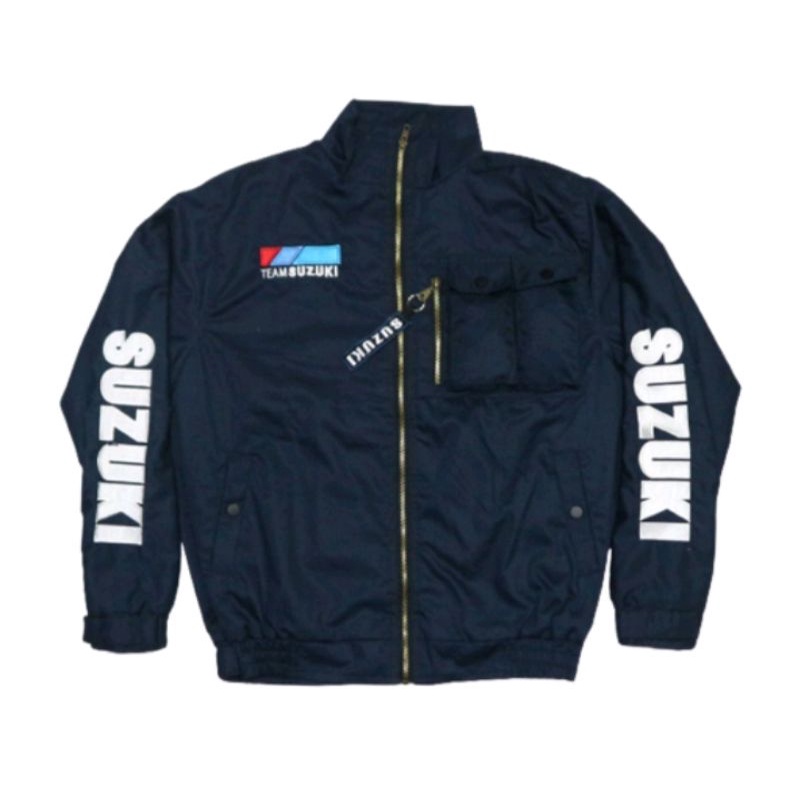 JAKET TEAM SUZUKI NAVY