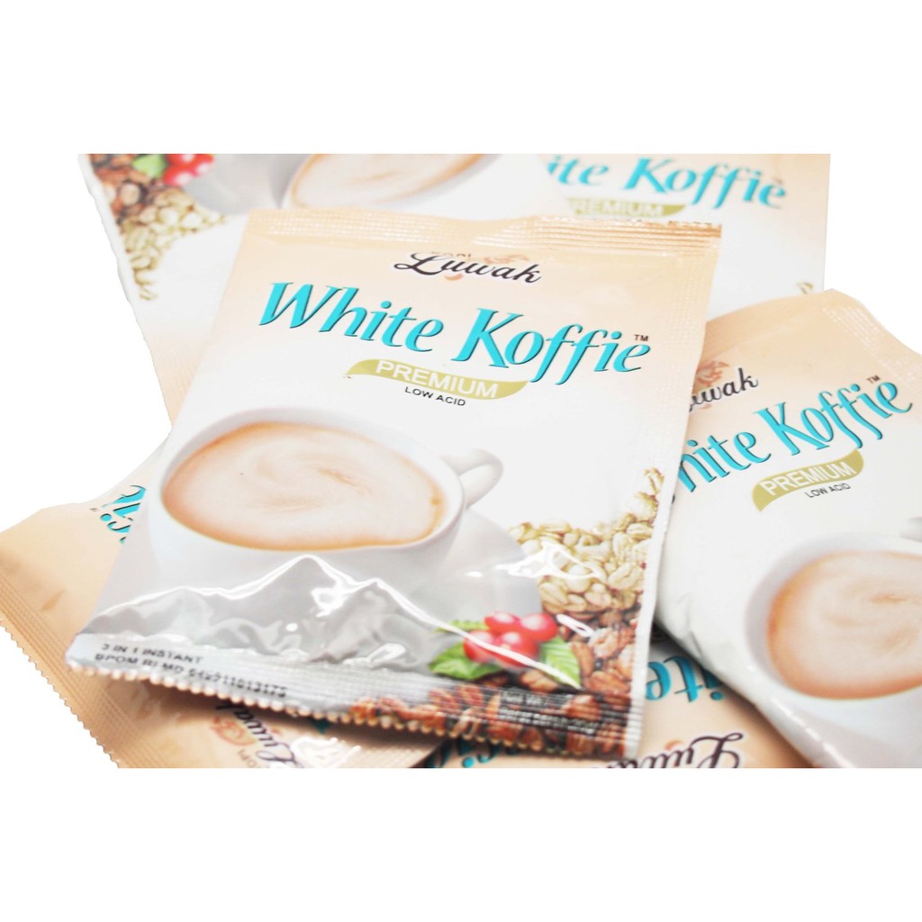 

Luwak White Coffee Original Isi 10scht x 20g