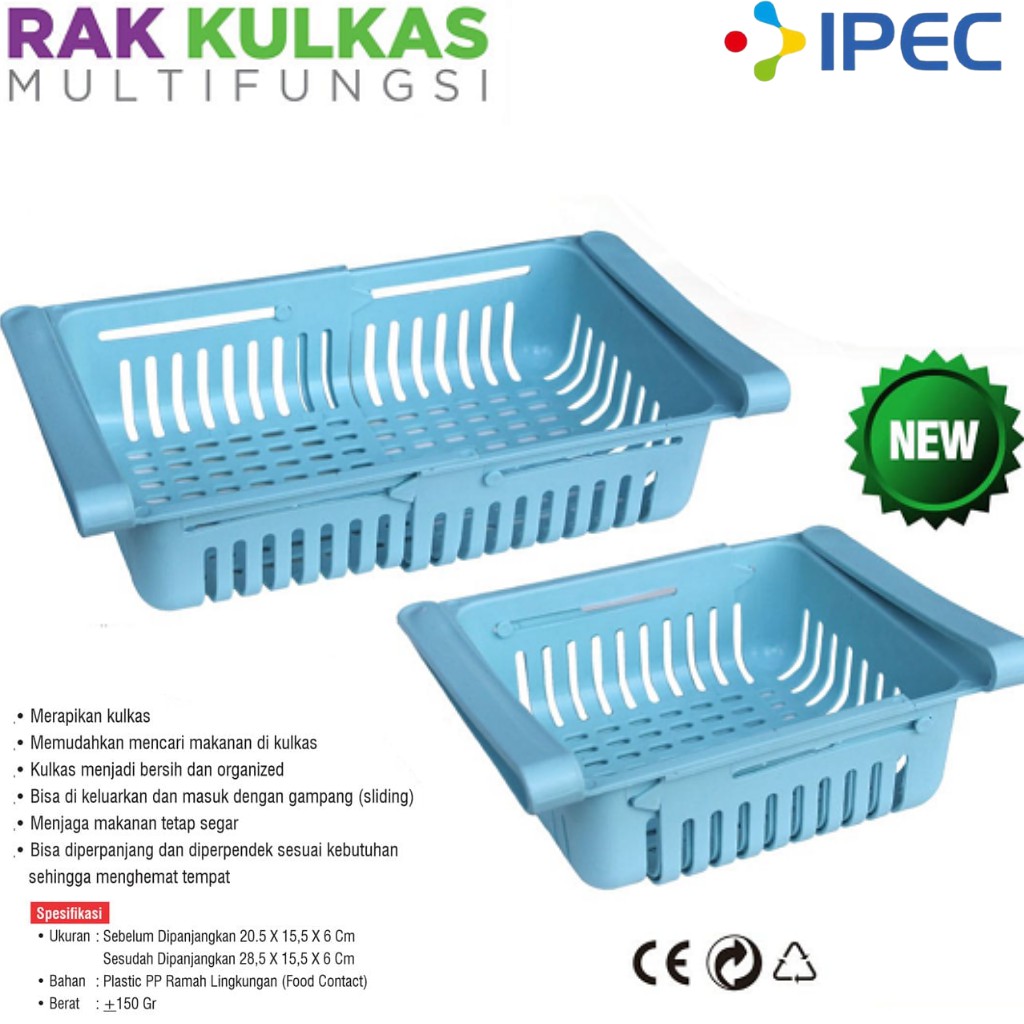 Rak Kulkas Multifungsi Storage Box Kulkas Organizer Rak Kulkas Multifungsi Storage Box Kulkas Organizer