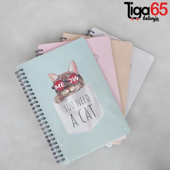 

PALING LARIS 365 RING BOOK SPIRAL A5 #40587 CATATAN BUKU TULIS SEKOLAH 80 HAL 6 %G;