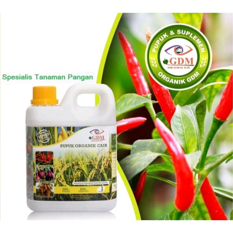Gdm pupuk organik cair tanaman pangan 1 liter