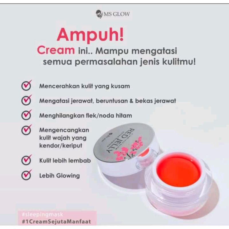 red jelly msglow