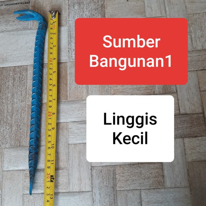 Linggis kecil biru cabutan paku