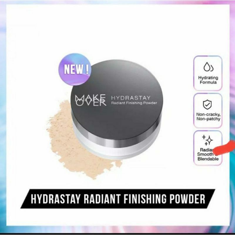 MAKE OVER Hydrastay Radiant Finishing Powder 8g