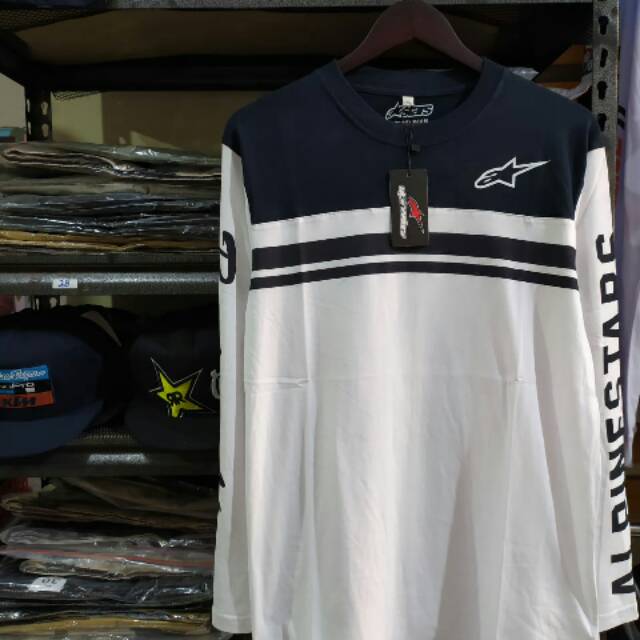 Kaos lengan panjang trail racing Alpinestar