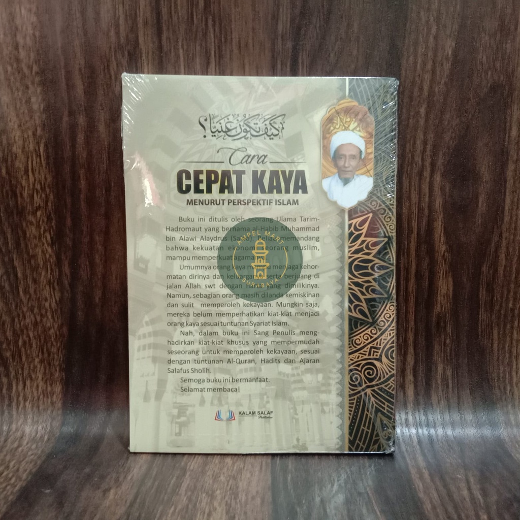 Buku Cara Cepat Kaya terjemah Kitab Kaifa Takunu Ghoniyyan - Kalam Salaf