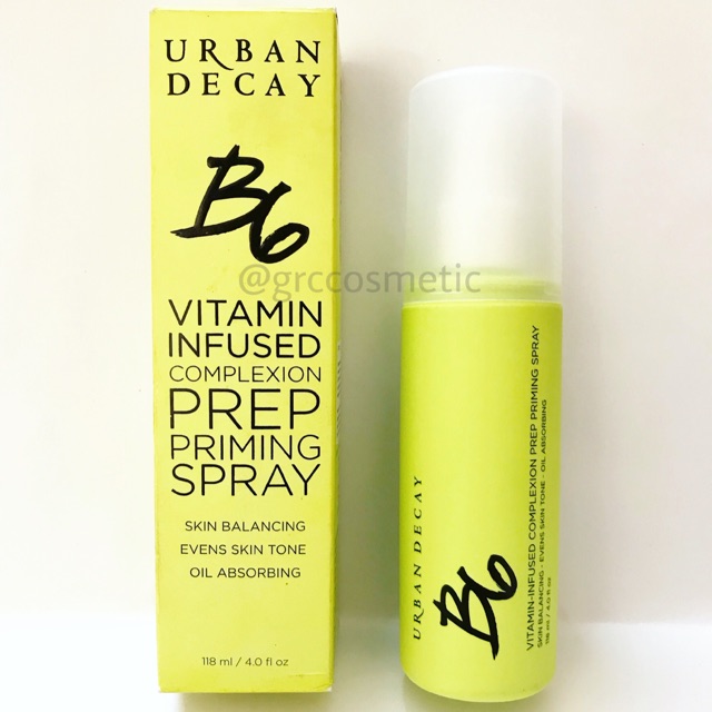 Urban Decay B6 Vitamin Infused Complexion Prep Priming Spray