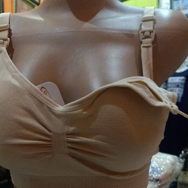 BH Menyusui (Nursing Bra) sorex 8200 Kait 3 Busa Sedang Tanpa kawat seamless 34-42