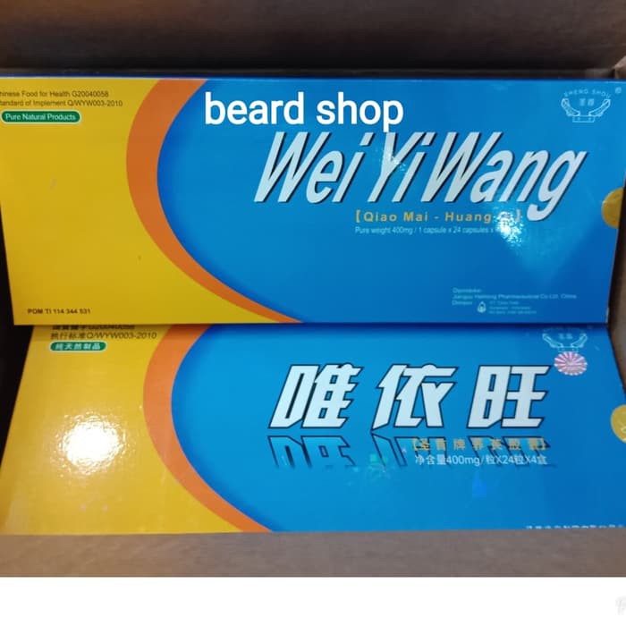 Wei Yi Wang  Obat Diabetes Gula Darah Berkualitas