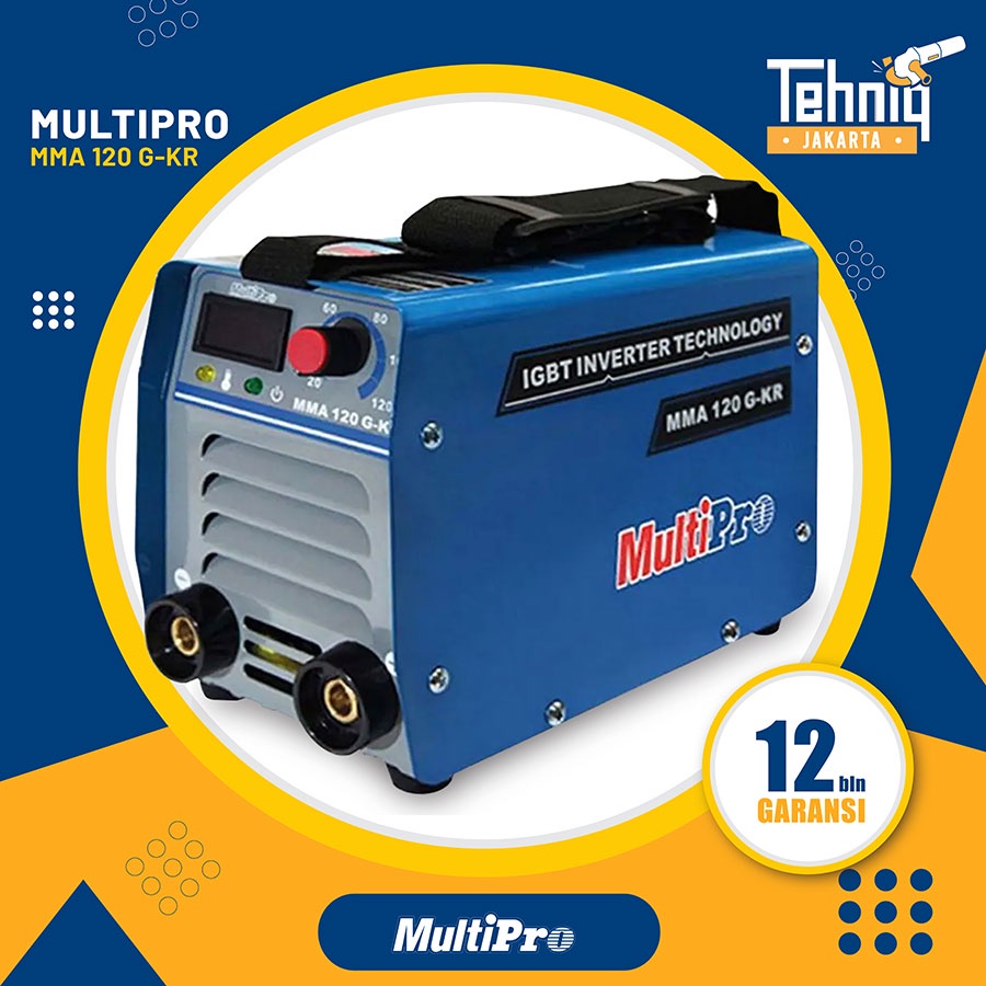 Mesin Las Listrik / Trafo las MULTIPRO MMA 120 G-KR Inverter Welding
