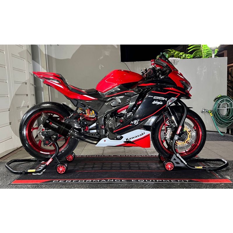 Decal Stiker NINJA ZX25R RED KRT MOTOBLAST