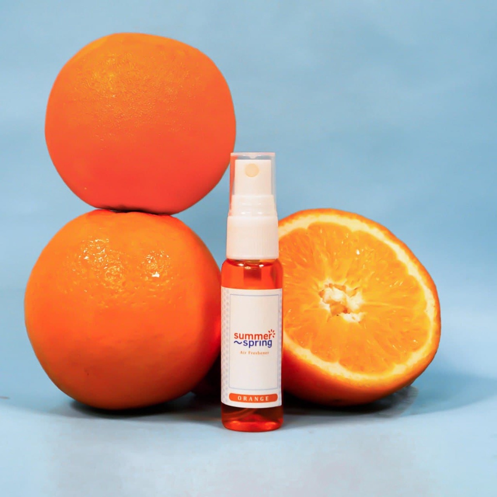 Parfum Mobil Pengharum Ruangan Pewangi Kamar Tidur Harum Summer Spring | Spray | Aroma Orange