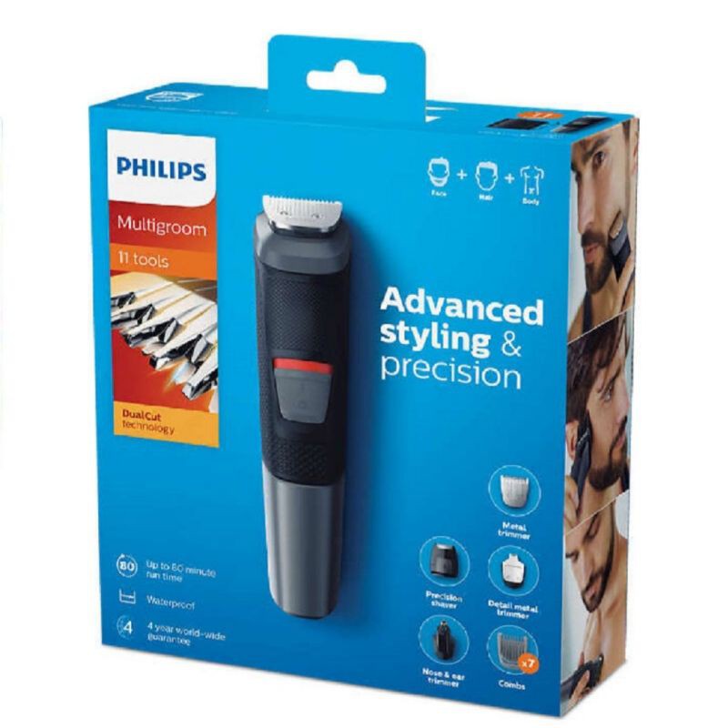 PHILIPS Multigroom Series 5000 11-in-1 MG5720 Mesin Pencukur Multigroom