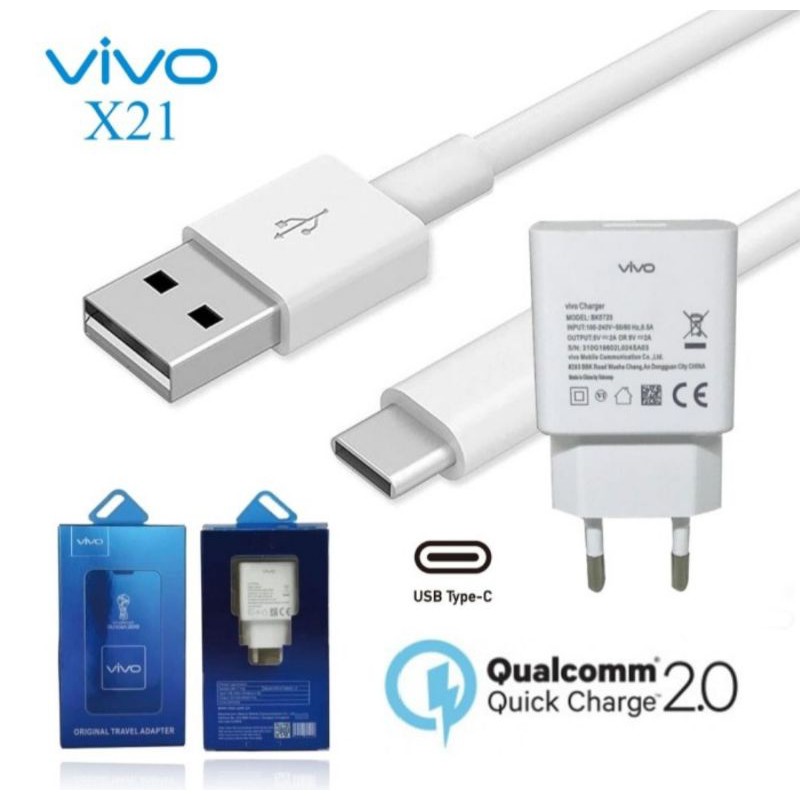 TRAVEL CHARGER TC CASAN VIVO X21 TYPE C CHARGER