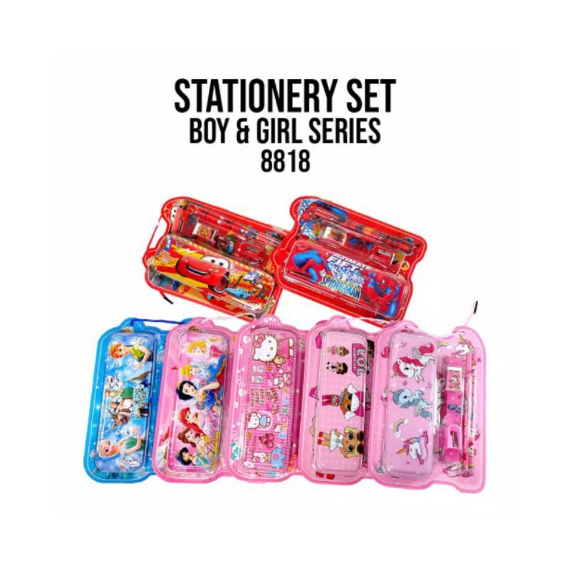 

Stationery Set 8818, Paket Alat Tulis Anak