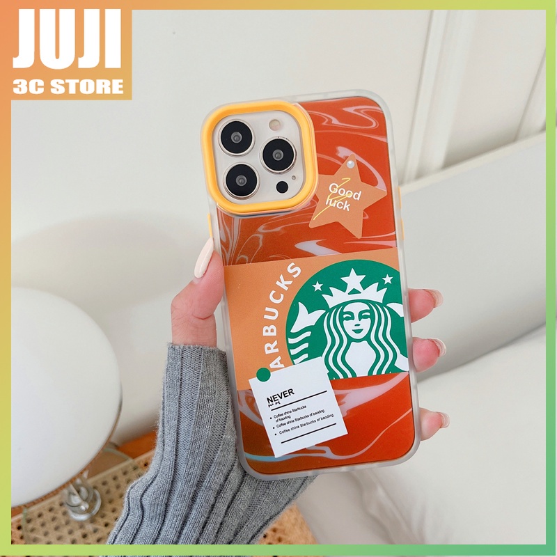 Case Motif starbucks anti Jatuh Untuk iphone 11 12 13 promax x xs xr xsmax 7 8 plus