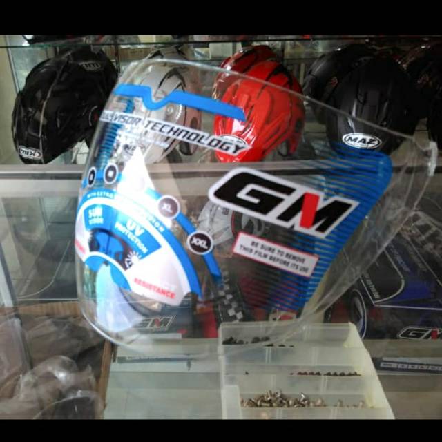 Sparepart Kaca Visor Helm GM Interceptor Original