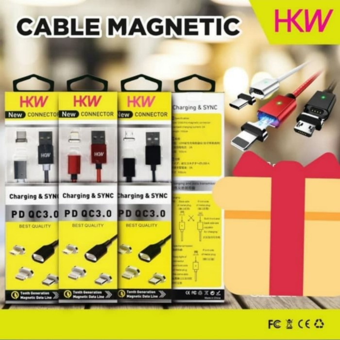 Kabel Data HKW Fast Charging FOR LIGTNING/MICRO/TYPE C