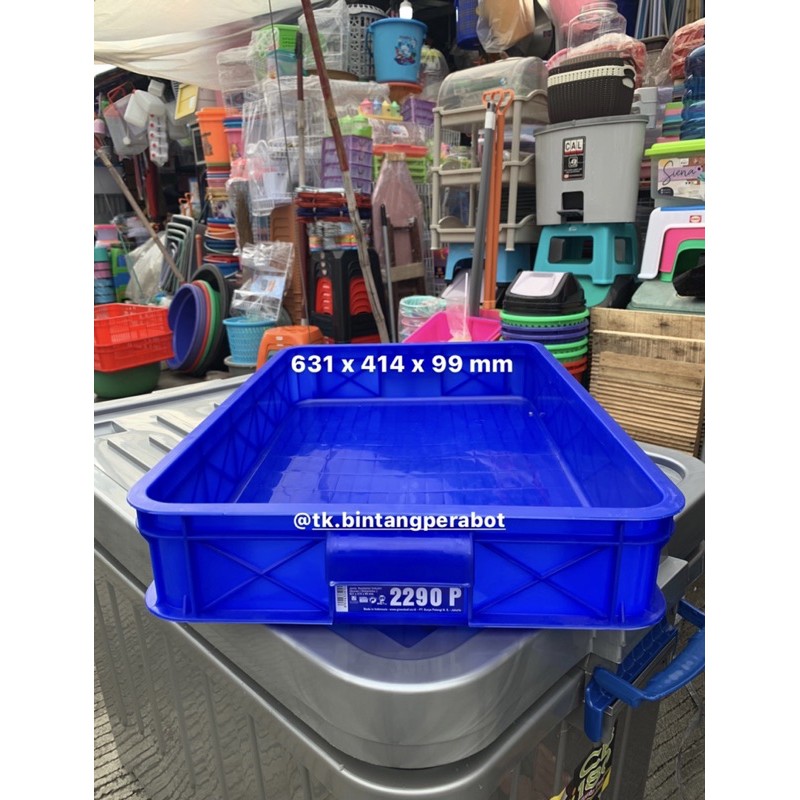 Green Leaf Container Industri 2290 P / Box Industri / Container Box Industri / Keranjang Industri