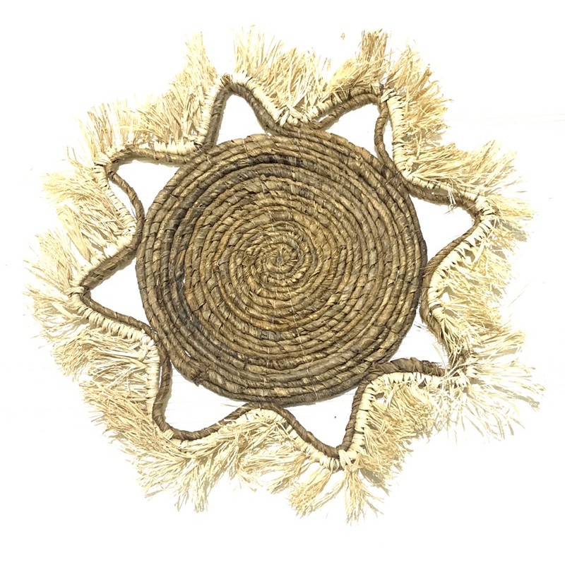 Hiasan dinding/walldecor/Placemate Banana matahari rumbai