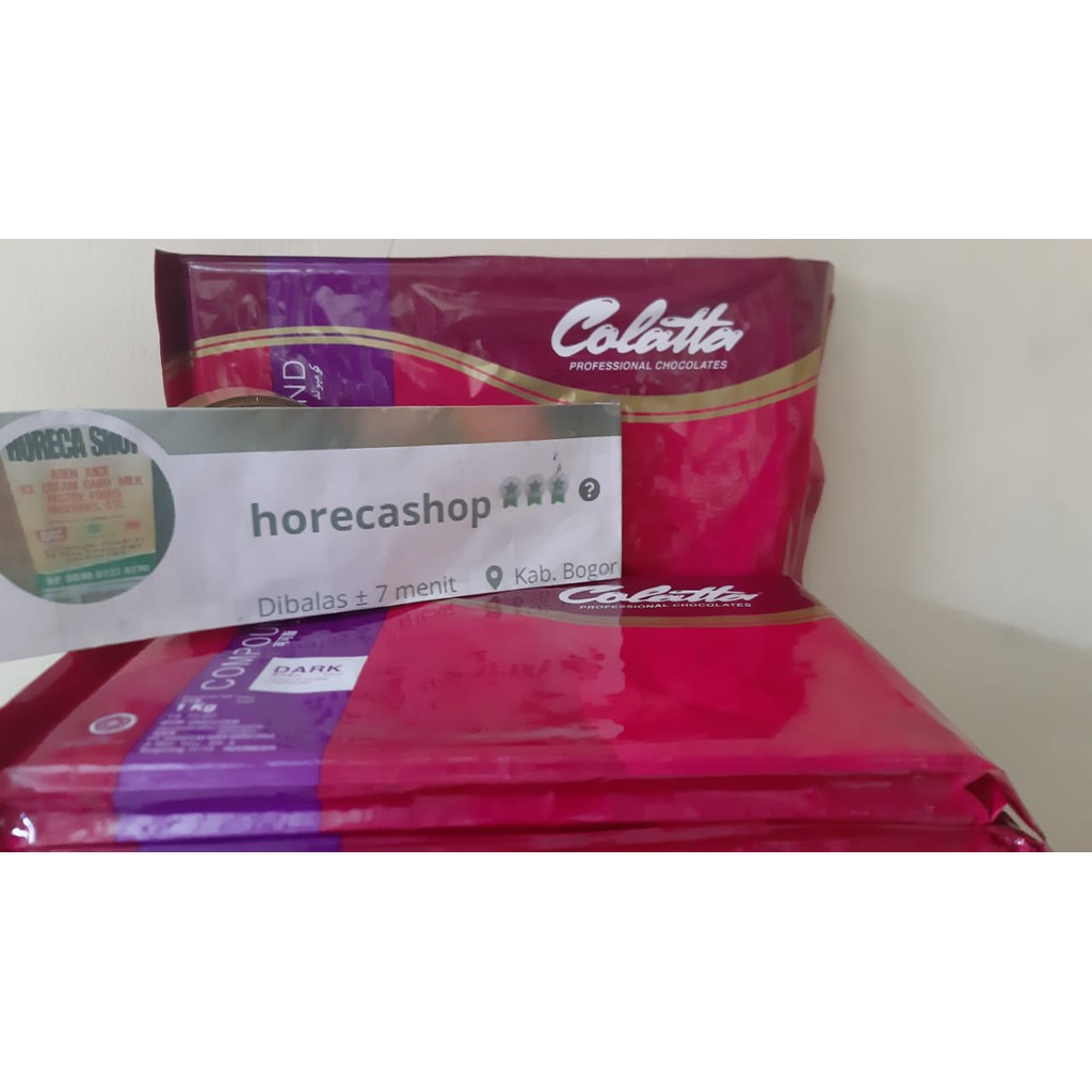 

Colatta Dark Compound 1 KG Coklat Hitam Compound Chocolate Collata