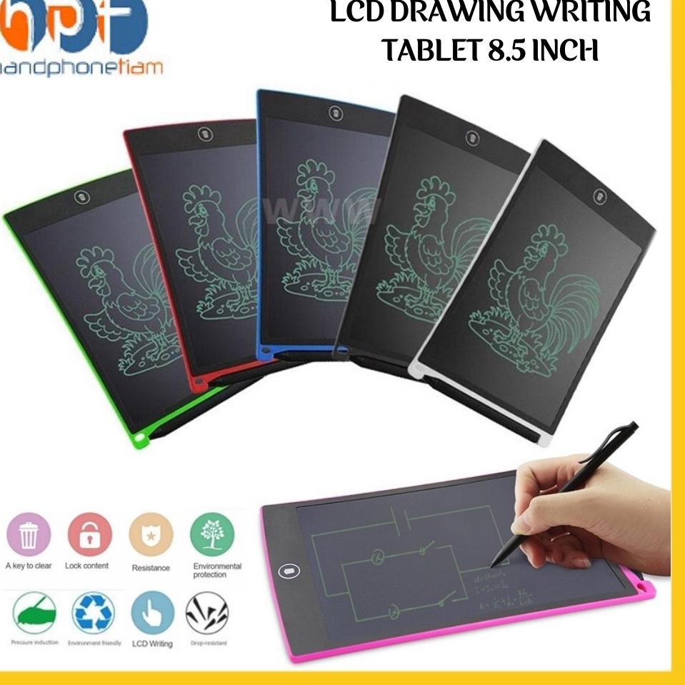 

↯ LCD Drawing Writing Tablet 8.5 Inch / Papan Tulis LCD Gambar Untuk Anak Dan Dewasa ㄸ
