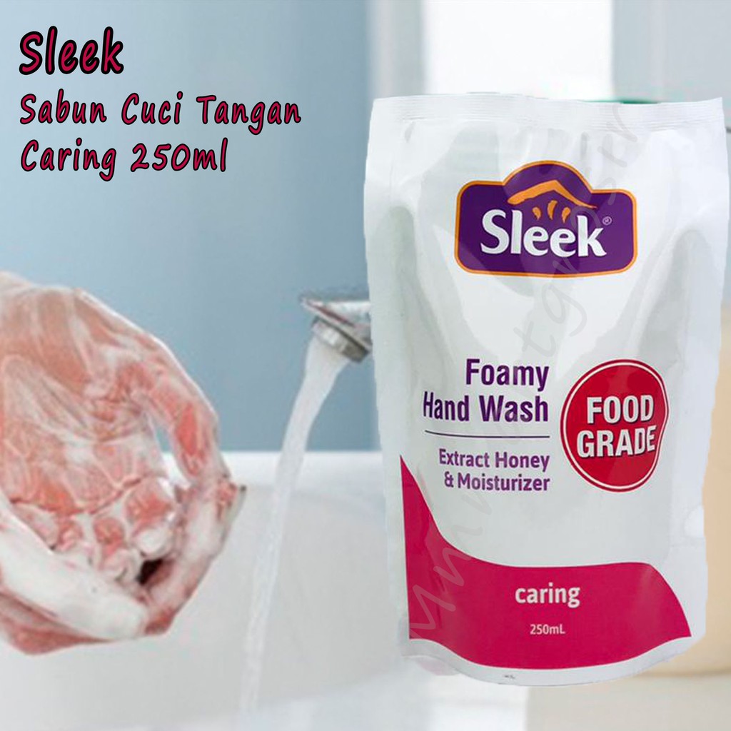 Sleek / Sabun cuci tangan / Soothing / Refreshing / Foamy hand wash