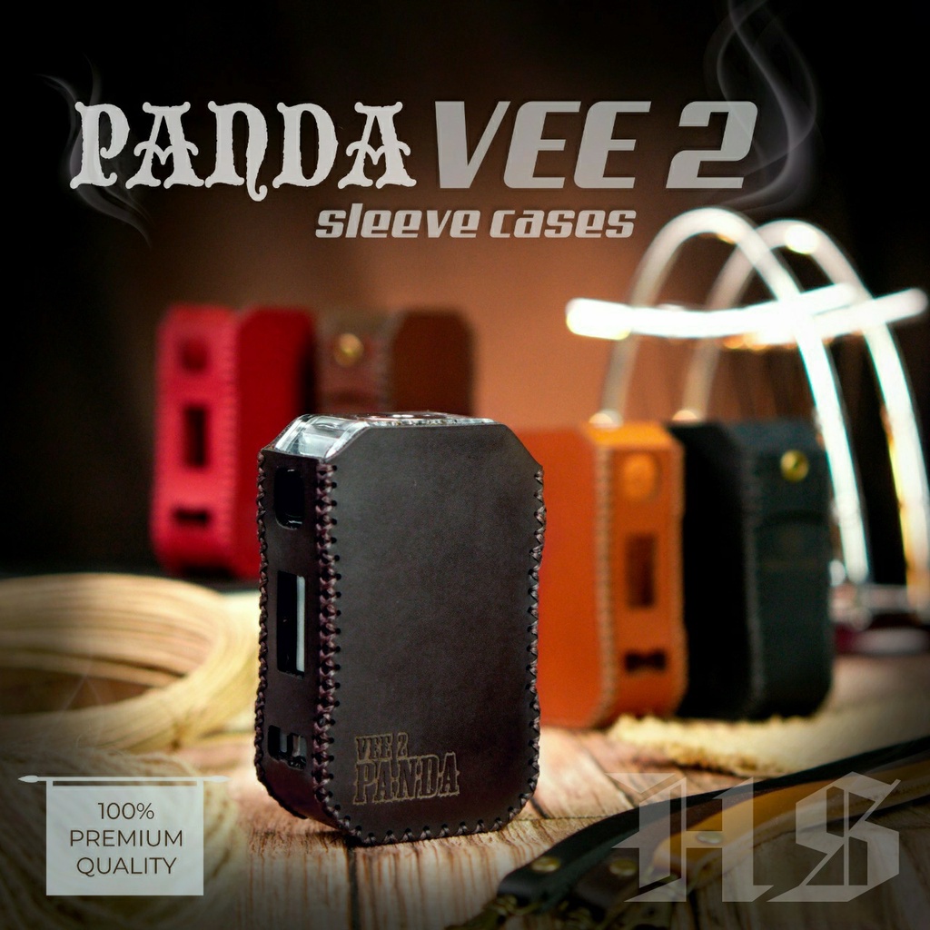 

Lanyard included panda vee 2 premium sleeve case free tali lanyard / holder case panda vee 2 leather sleeve