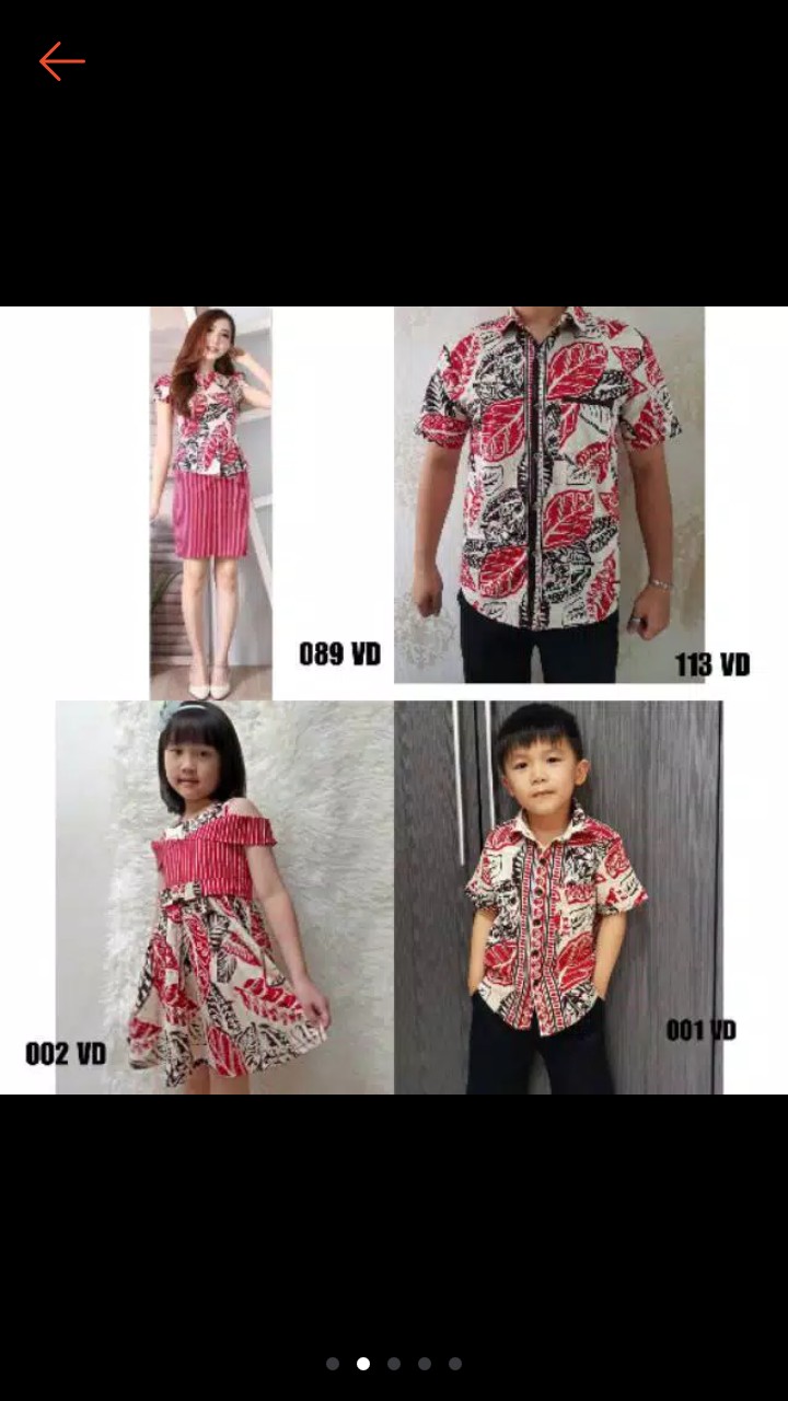 Couple Batik Familly 089vd