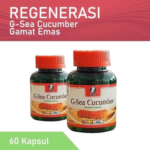 Gamat Emas Golden G-Sea Cucumber HPA Pak Haji Original