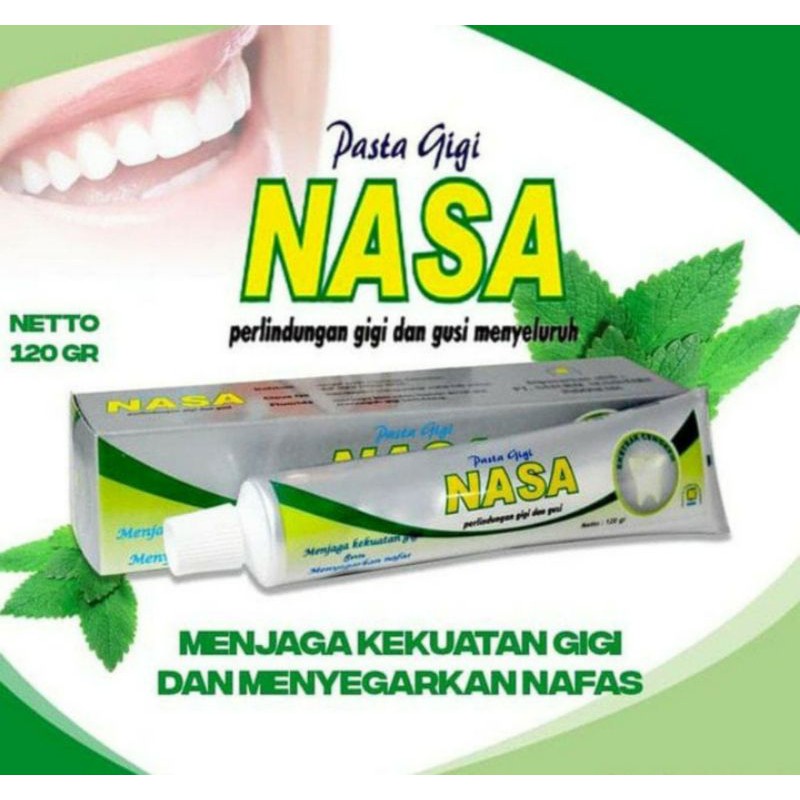 PASTA GIGI NASA HERBAL PEMUTIH GIGI