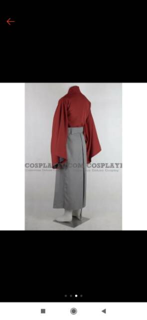 【QTakasi】SAMURAI X KENSHIN YUKATA KIMONO DEWASA BAJU TRADISIONAL JEPANG ANIME COSPLAY SIZE / COLOR REQUEST